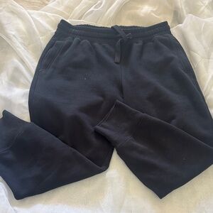 Fabletics Black Drawstring Sweatpants - M